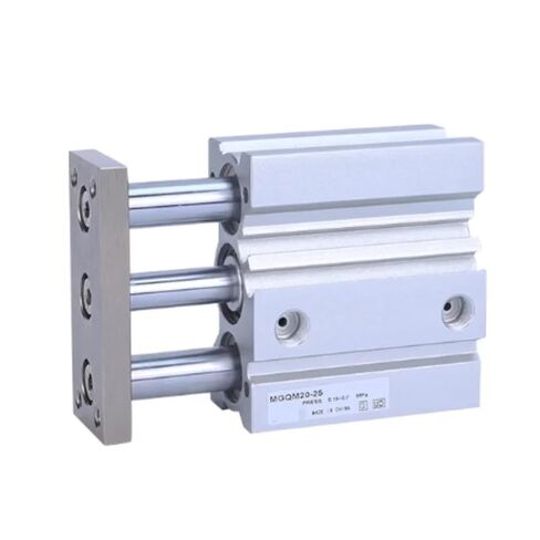 1pcs Three-axis Three bar Cylinder MGQM12-10 MGQM12-20 MGQM16-10 MGQM16-20 MGQM20-20 MGQM12-20 MGQM25-20 Thin Cylinder(MGQM25,Stroke 20) in Saudi Arabia