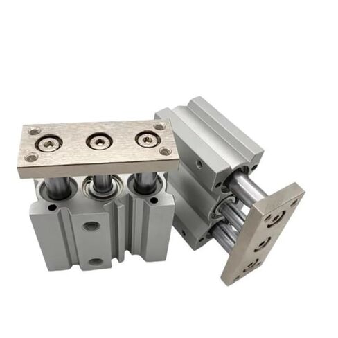 1pcs Three-axis Three bar Cylinder MGQM12-10 MGQM12-20 MGQM16-10 MGQM16-20 MGQM20-20 MGQM12-20 MGQM25-20 Thin Cylinder(MGQM25,Stroke 20) in Saudi Arabia
