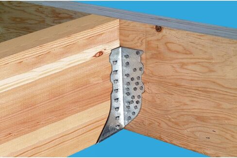 Simpson Strong-Tie HGUS5.50/14 HGUS Galvanized Face-Mount Joist Hanger for 5-1/4 in. x 14 in. Engineered Wood in Saudi Arabia