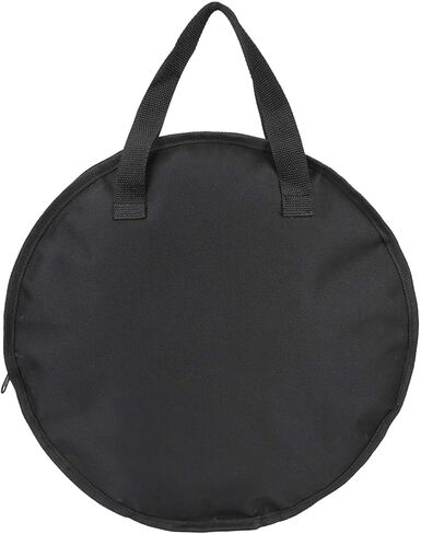 Cymbal Bag,14 Inch Black Drum Cases,Black Oxford Cloth Carrying Bag Case,Oxford Cloth Snare Drum Case, Drum Hardware Bag with Carry Webbing,for Percussion Instrument Accessories in Saudi Arabia