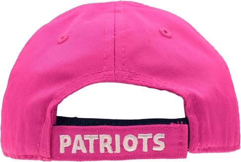 قبعة بيسبول من Outerstuff NFL New England Patriots للأطفال الصغار (2-4) مع حزام قابل للتعديل، مقاس واحد in Saudi Arabia