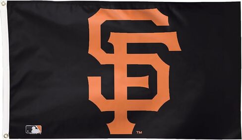 علم MLB San Francisco Giants الفاخر، 3 × 5 بوصات، متعدد الألوان in Saudi Arabia