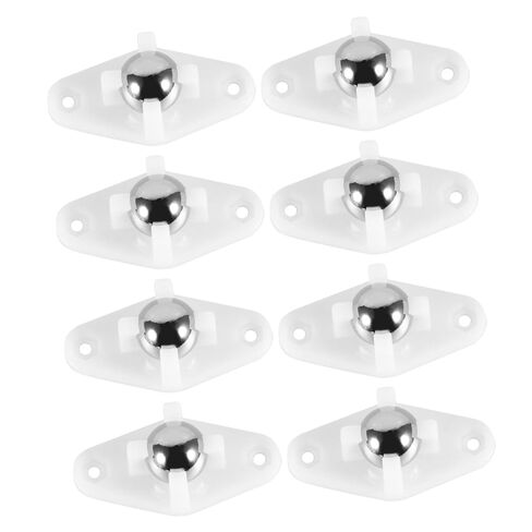 UKCOCO 8pcs Vacuum W420 Steel Ball Transfer Casters with Screw Mount, 360° Rotation Roller Ball Bearings for DIY Material Handling and Industrial Equipment in Saudi Arabia
