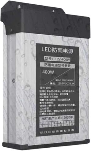 LED تشغيل ضوء نقطة مصدر الضوء في الهواء الطلق غير نافذ للمطر إمدادات الطاقة لافتة الباب مضيئة حرف محول 12-24V400W in Kuwait