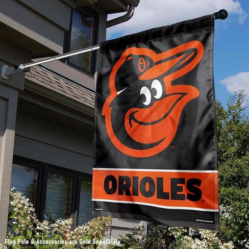 WinCraft Baltimore Orioles Polyester House Banner Flag in Saudi Arabia