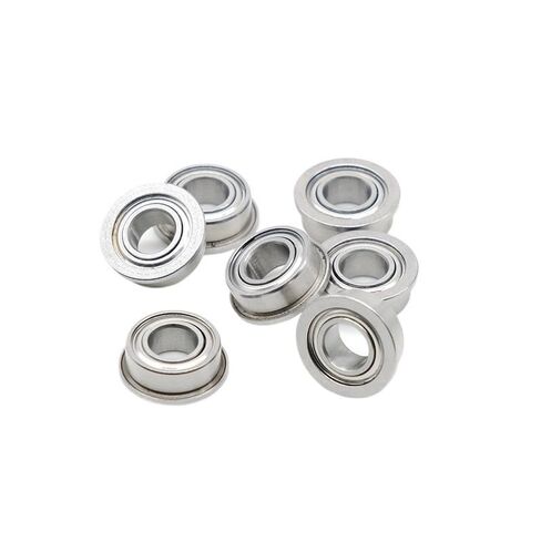 MF115ZZ شفة تحمل 5x11x4mm 10 قطعة مزدوجة محمية مصغرة ذات حواف MF115 Z ZZ الكرات MF115-2Z MF115Z in Kuwait