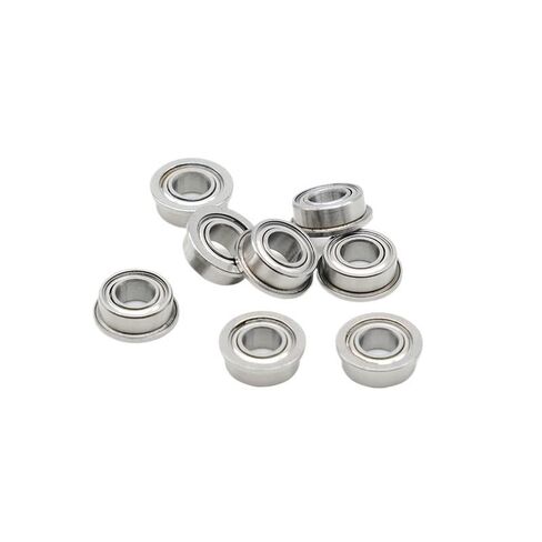 MF115ZZ شفة تحمل 5x11x4mm 10 قطعة مزدوجة محمية مصغرة ذات حواف MF115 Z ZZ الكرات MF115-2Z MF115Z in Kuwait