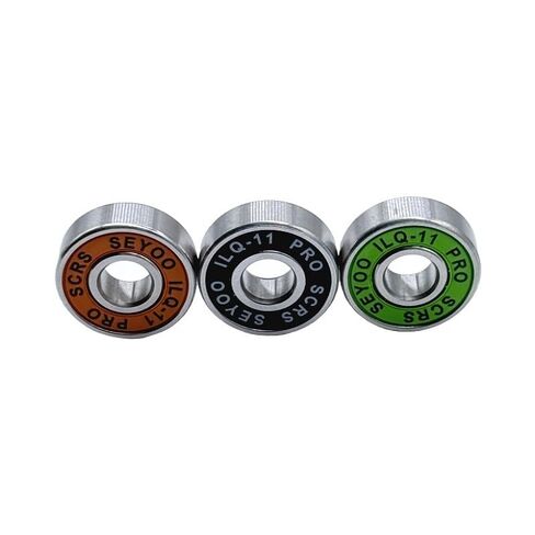 8 قطعة 608 2RS ILQ-11 كروي 8x22x7 مللي متر أخدود عميق فولاذ برتقالي مختوم 608RS in Kuwait