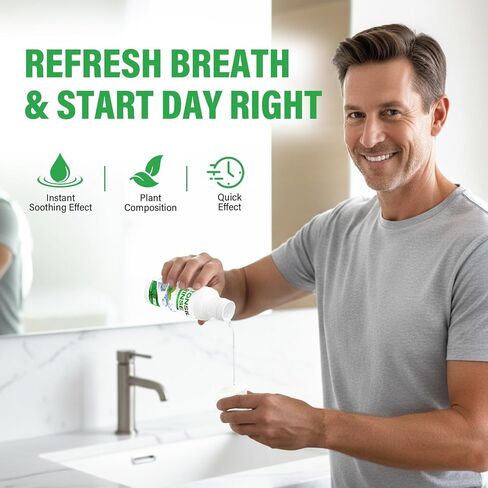 Tonsil Stone Remover, Natural Tonsil Stone Mouthwash to Help Soothe Tonsils, Eliminate Bad Breath & Ease Dry Mouth in Saudi Arabia