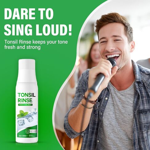 Tonsil Stone Remover, Natural Tonsil Stone Mouthwash to Help Soothe Tonsils, Eliminate Bad Breath & Ease Dry Mouth in Saudi Arabia