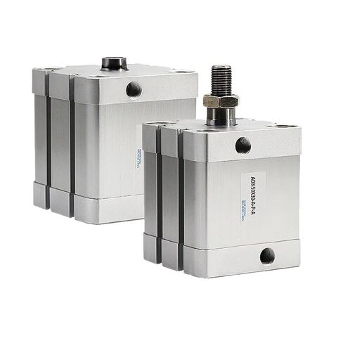 1pcs ADN50*10/15/20/25/30/45/50/80 Male Female Double Action Air Pneumatic Cylinder(ADN50x5,Internal Thread) in Saudi Arabia