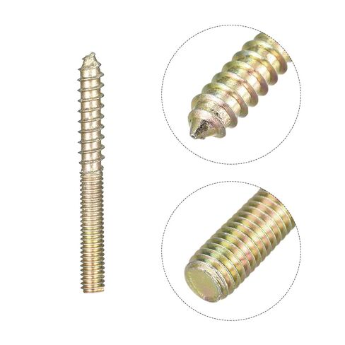 M4x40mm Hanger Bolts, 20pcs Double Ended Thread Dowel Screws for Wood Furniture in Saudi Arabia