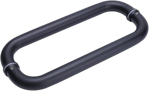مقبض الباب من الفولاذ المقاوم للصدأ لغرفة الاستحمام المنزلية مقبض باب بالدفع والسحب، مقابض أبواب للحمام شديدة التحمل، ملحقات أجهزة الباب الزجاجي in Saudi Arabia