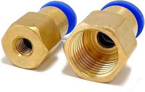 1 قطعة PCF خرطوم اتصال الهواء المناسب 4-12 مللي متر ذكر الموضوع BSPT 1/4 "1/2" 1/8 "3/8" الحلمة النحاس اقتران سريع تركيبات هوائية (PCF6-03) in Kuwait