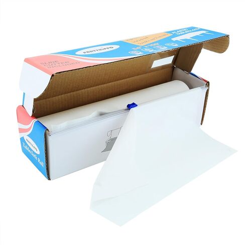 PARTYHIPPO Disposable Tablecloth Roll 54" x 100' with Built-in Cutter Box – Heavy Duty Waterproof, Wrinkle-Resistant Plastic Table Cover – Cut to Size for Rectangle, Round & Oval Tables – Starry Sky in Saudi Arabia