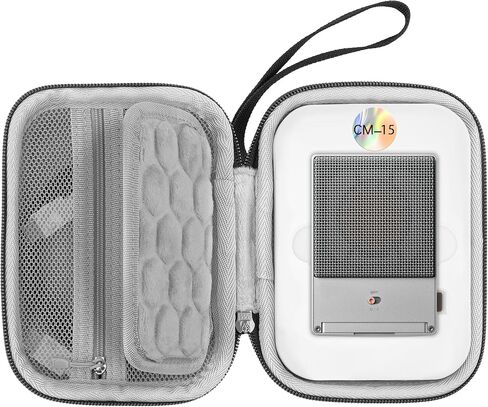 GEEKRIA Audio Interface Carrying Case, Compatible with Teenage Engineering CM-15, EVA Hard Shell Portable Travel Bag (Dark Gray) in Saudi Arabia