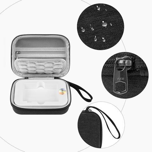 GEEKRIA Audio Interface Carrying Case, Compatible with Teenage Engineering CM-15, EVA Hard Shell Portable Travel Bag (Dark Gray) in Saudi Arabia