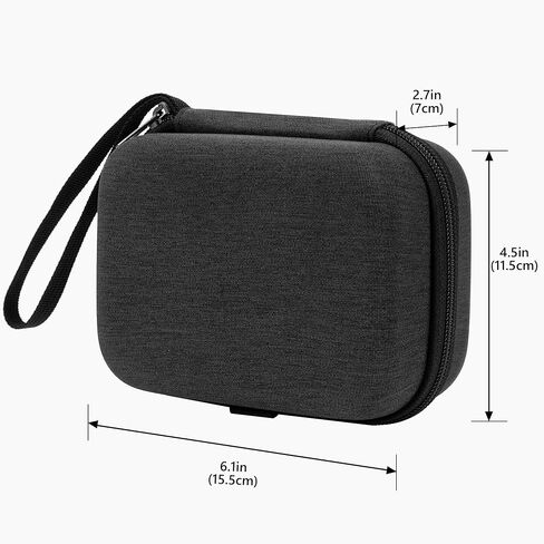 GEEKRIA Audio Interface Carrying Case, Compatible with Teenage Engineering CM-15, EVA Hard Shell Portable Travel Bag (Dark Gray) in Saudi Arabia