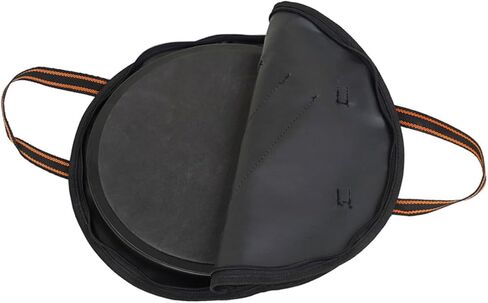 Abaodam Dumb Drum Storage Bag with Drumstick Pocket Lightweight Percussion Instrument Carrying Case 14.37X14.37X0.27In Protective Musician Bag for Travel and Practice in Saudi Arabia