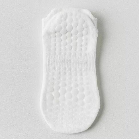 Women's Pilates Yoga Grip Socks, 2 Pairs Grey/Pink Non Slip, Ideal for Pilates, Barre, Barefoot Workout, Home Workout in Saudi Arabia