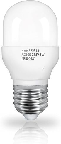 Kei D28x لمبة الثلاجة AC100-265V 3 واط لمبة الثلاجة 5304522314 متوافقة مع ثلاجة فريجيدير استبدال قاعدة E17 in Kuwait