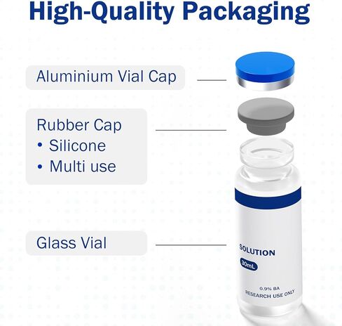 5 Pack 30ML, Premium Glass Vials in Saudi Arabia