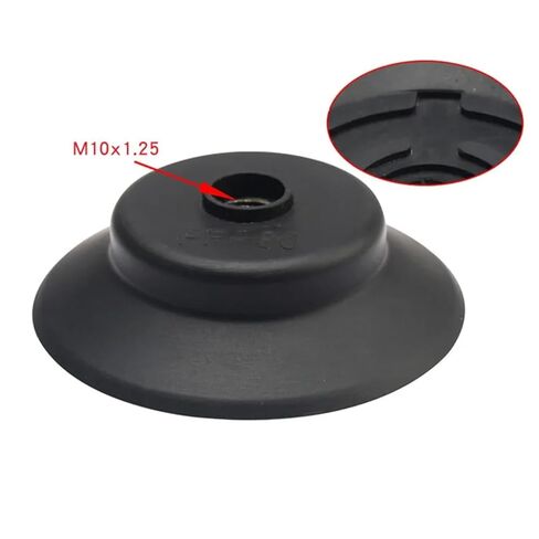 1Pcs Vacuum Suction Cup Industrial Pneumatic PFYK-60 80 95 Single Layer Imported Silicone Manipulator Accessories Vacuum Suction(Red) in Saudi Arabia