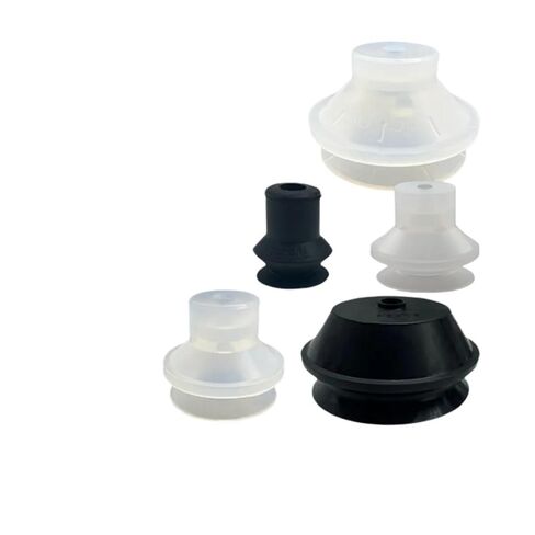 Vacuum Sucker PBG-10A/15A/20/30/40/50 Double-Layer Silicone Rubber Manipulator Pneumatic Suction Nozzle(PBG-15N X 5PCS) in Saudi Arabia