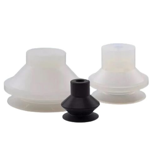 Vacuum Sucker PBG-10A/15A/20/30/40/50 Double-Layer Silicone Rubber Manipulator Pneumatic Suction Nozzle(PBG-15N X 5PCS) in Saudi Arabia