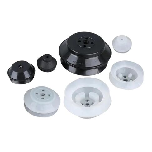 Vacuum Sucker PBG-10A/15A/20/30/40/50 Double-Layer Silicone Rubber Manipulator Pneumatic Suction Nozzle(PBG-15N X 5PCS) in Saudi Arabia
