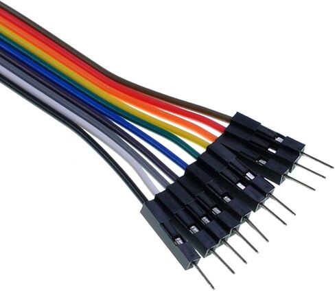 Oiyagai 10Pcs Test Hook Clips with 20cm/7.87" Male Header Jumper Wires & SOIC IC Grabber Test Hook Clips to Dupont Wire for Power Supply Testing in Saudi Arabia