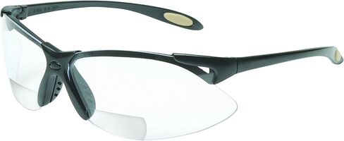 UVEX by Honeywell A952 Reader/Magnifier Series Black Frame, +2.5 Diopter Clear Lens with Anti-Scratch Hardcoat in Saudi Arabia