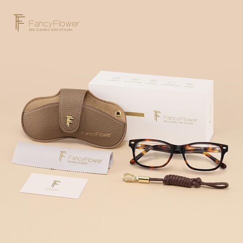 Classic Reading Glasses for Women&Men - Acetate Tortoise - Roma Readers Chic & Modern Design FF-6037 in Saudi Arabia