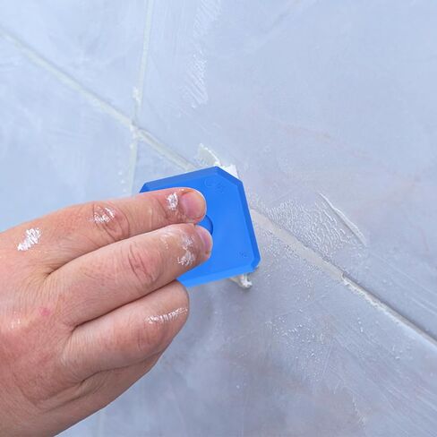 15 PCS Caulking Kit Silicone Sealant Finishing Tools Multi-Edge Sealant Applicator Smoother Portable Sealants Grout Scraper Sealants Grout Finishing Sealing Caulking Tool for Bathroom Floor Window in Saudi Arabia