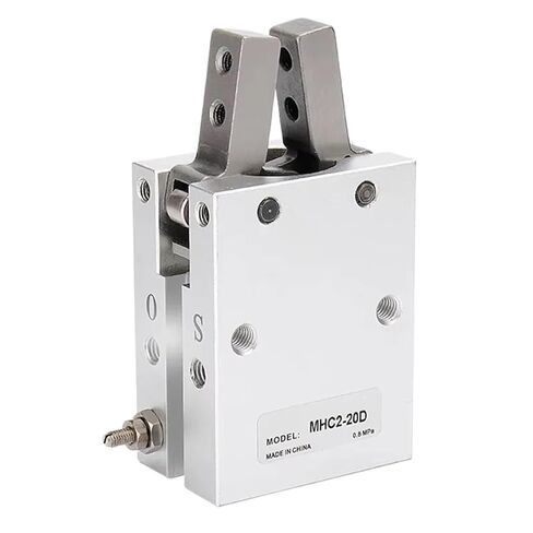 MHC2 10D 16D 20D 25D 32D مزدوج التمثيل هوائي القابض الزاوي نمط الألومنيوم المشابك مصنعي اسطوانة الهواء (MHC2-6D) in Saudi Arabia