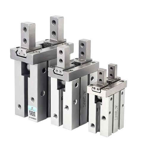 1 قطعة MHZ2 10D 16D 20D 25D 32D 40D MHZ2 10S MHZ2 10C القابض الهوائي المتوازي اسطوانة مزدوجة أو مفردة التمثيل (MHZ2-25S) in Saudi Arabia