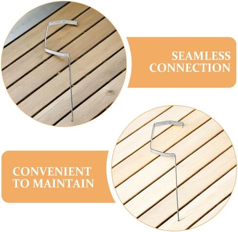 Heavy Duty Gutter Support Brackets 16.93 Inch Metal Roof Gutter Hangers for Sagging Prevention and Efficient Rainwater Drainage Durable Guttering Brackets for Residential & Commercial Use in Saudi Arabia