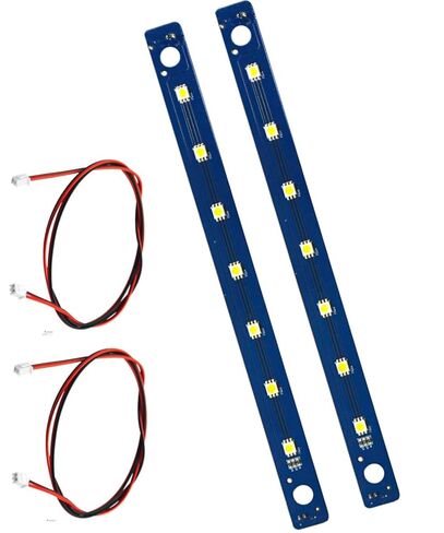قطعتان من مصابيح LED AD5M مع أجزاء طباعة إبداعية، 7 مصابيح LED بديلة لشريط Flashforge Adventurer 5M/5M Pro/AD5X in Kuwait