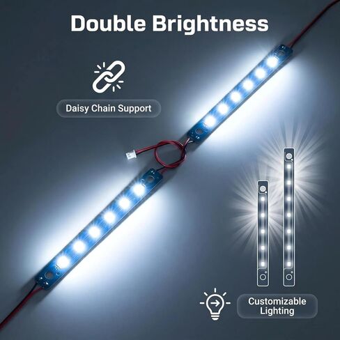قطعتان من مصابيح LED AD5M مع أجزاء طباعة إبداعية، 7 مصابيح LED بديلة لشريط Flashforge Adventurer 5M/5M Pro/AD5X in Kuwait