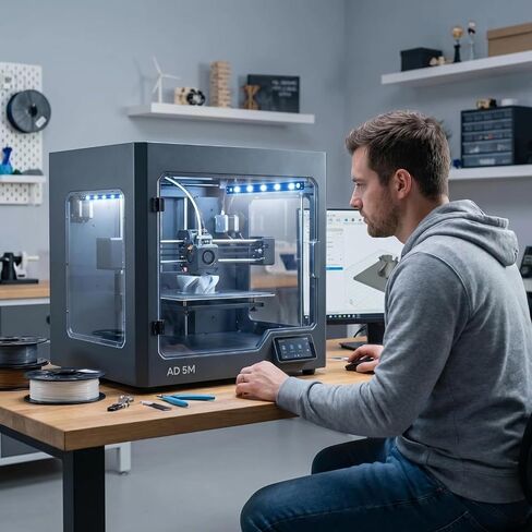 قطعتان من مصابيح LED AD5M مع أجزاء طباعة إبداعية، 7 مصابيح LED بديلة لشريط Flashforge Adventurer 5M/5M Pro/AD5X in Kuwait