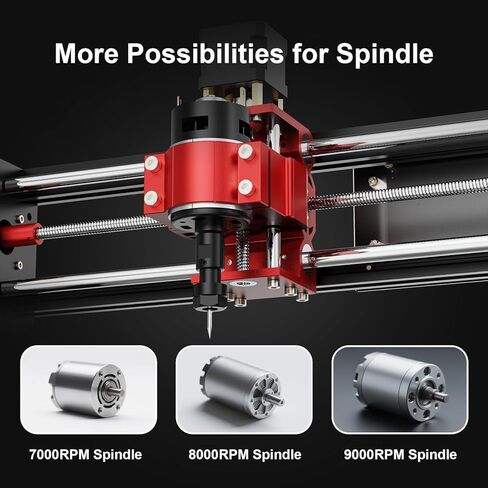 TTC3018 Pro CNC Router Machine,Desktop CNC Engraving Machine Upgraded 3-Axis Engraving All-Metal Milling Machine for Wood Acrylic MDF Nylon,300mmX180mmX40mm Working Area in Kuwait