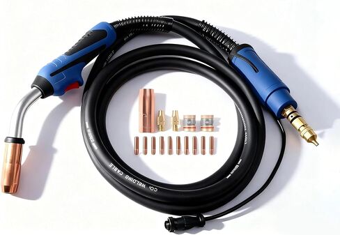 Heavy Duty Mig Gun 20ft Replacement for Miller Millermatic 200/210/211/212/250/251 Welder M25 with tips (tip .035) in Saudi Arabia
