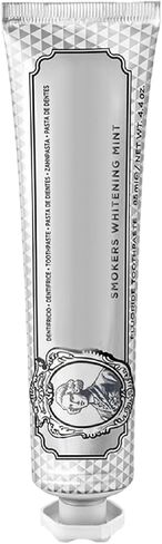 Marvs Smokers Toothpaste – Whitening Toothpaste for Tobacco & Coffee Stain Removal | Enamel Safe, Fresh Breath, Intense Mint | Travel Size 85ml (3oz) | Made in Italy in Saudi Arabia