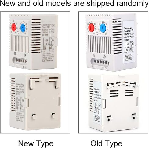 Adjustable Mechanical Thermostat Switch, Impact Resistance, 35mm DIN Rail (ZR011) in Kuwait