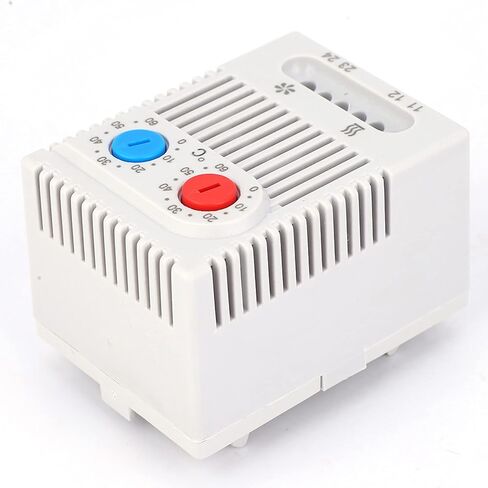 Adjustable Mechanical Thermostat Switch, Impact Resistance, 35mm DIN Rail (ZR011) in Kuwait