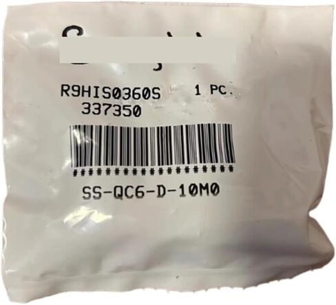الأجهزة التوصيل السريع المناسب SS-QC6-D-10M0 10 مم التوصيل مع تركيب الأنبوب الأصلي in Kuwait