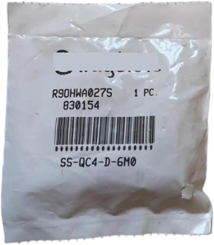 تركيب سريع للأجهزة SS-QC4-D-6M0 قابس 6 مم مع تركيب الأنبوب الأصلي in Kuwait
