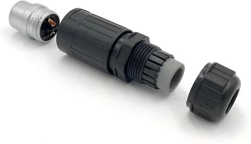 2 pin power signal circular connector male waterproof outdoor IP67 M20 in Saudi Arabia