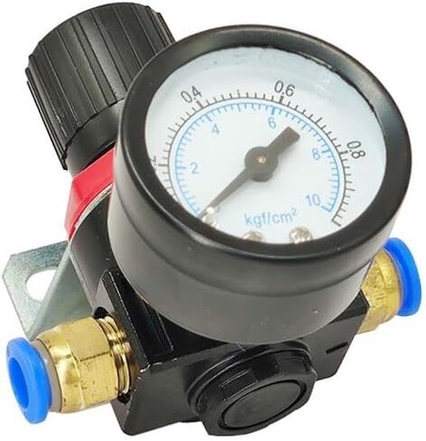 AR2000 1/4" Thread BSP Connector Pneumatic Air Compressor Pressure Regulator Reduction Valve Fittings(AR2000 w BT 10mm) in Saudi Arabia