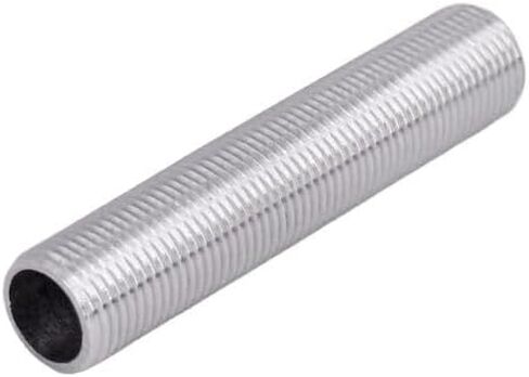 1pc BSPP Male 30 40 50-150mm 304 Stainless Steel Full Thread Nipple Barrel Nipple Pipe Fitting Water Tank(50mm,1-1/2") in Saudi Arabia